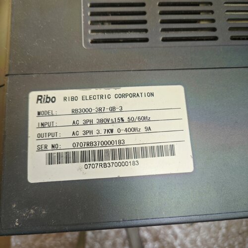 询价-Ribo日博RB3000变频器3.7kw380V