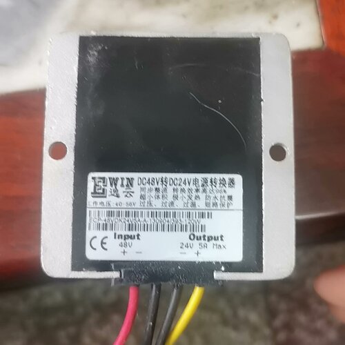询价/逸云DC48V转DC24V电源转换器