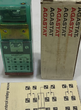 AGASTAT TR14I3A CONTROL RELAY 120V25400HZ 373