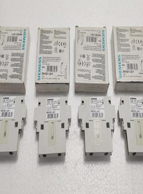 4件西门子3RH1921-1JA11辅助开关块