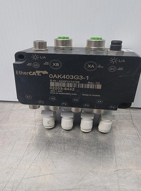 B&R0AK403G3-1EtherCATModulP/N:02203-84424DI/4PI