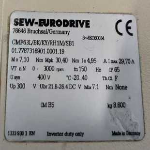 RH1M 询价 SB1 SEW伺服电机CMP63L