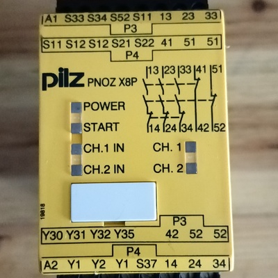 皮尔兹 PNOZ X8P  安全继电器 订货号777760【议价】