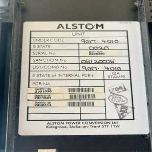 4010 咨询 阿尔斯通GEM80电源9017