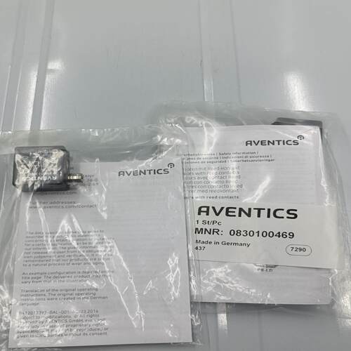 AVENTICS安沃驰力士乐0830100469传感~询价