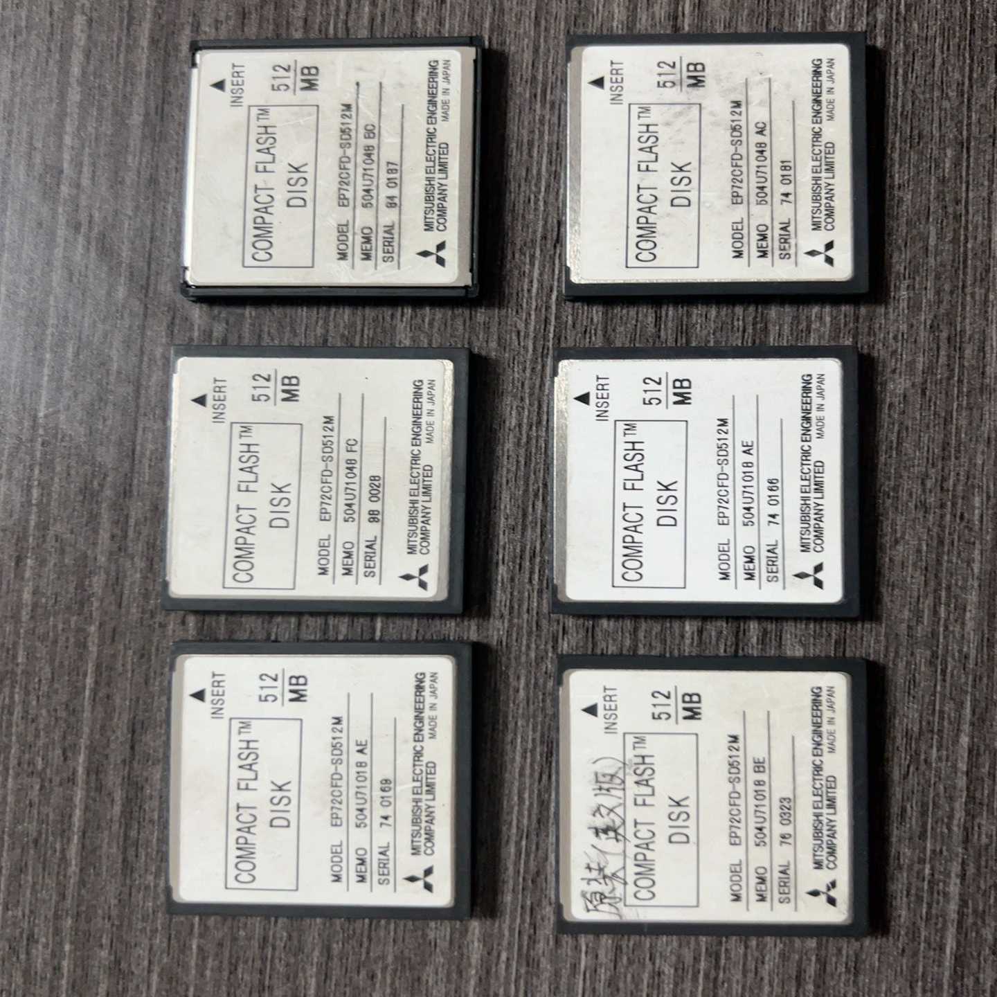 EP72CFD-SD512M工控机系统卡用，丰田工机触摸。屏--议价商品