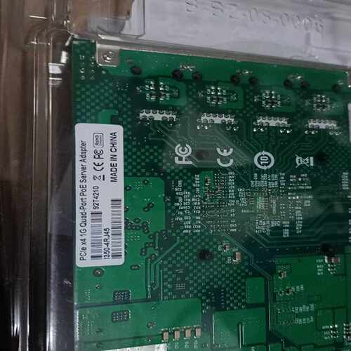 咨询-POE网卡四口inteli350am4芯片PCIE千兆4口