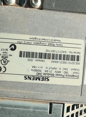 西门子SINAMICS功率块6SL30400PA000