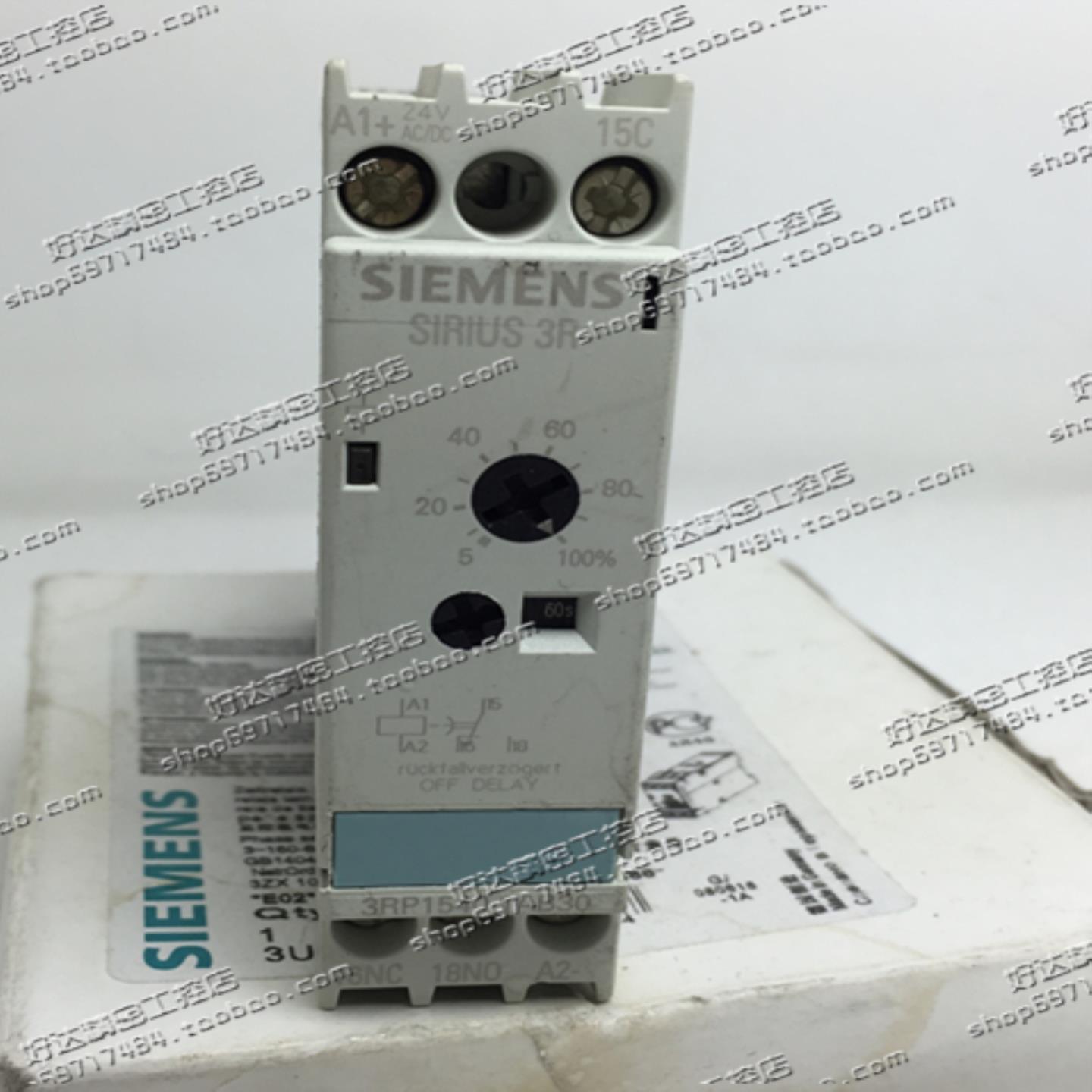原装正品西门子SIEMENS断电延时继电器3RP1540-1AB30现货特价