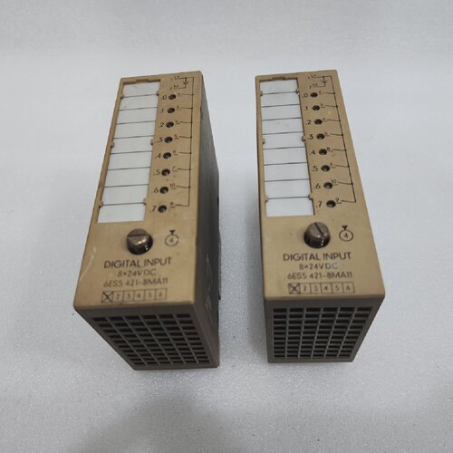 SIEMENS 6ES5 4218MA11 DIGITAL INPUT MODULE LOT OF 2 UNIT