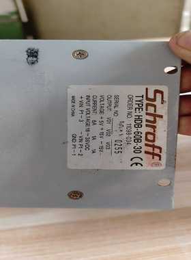 施洛福schroff电源HDB-60B-30--议价商品