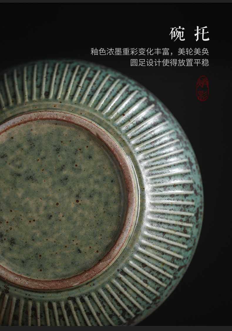 Японский керамический чайный сервиз, креативный чай, большая чайная чашка 