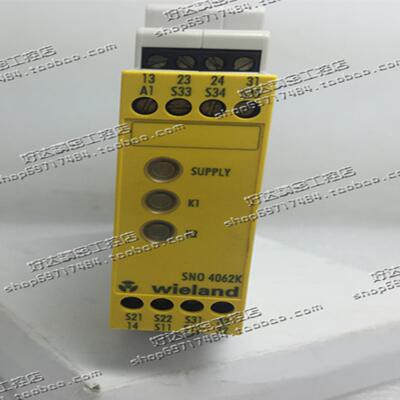 原装正品德国威琅Wieland安全继电器SNO4062K-A24VDC现货