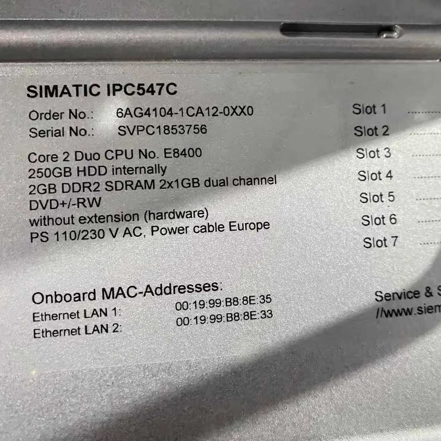 6AG4104-1CA12-0XX0，橙色新功能完好议价出--议价商品