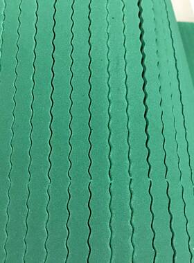 议价-高弹刀版弹垫模j切海绵高弹海绵条全自动模切60度绿色