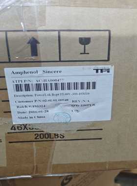 Amphenol 安费诺 PL00V-300-10M10连接~询价