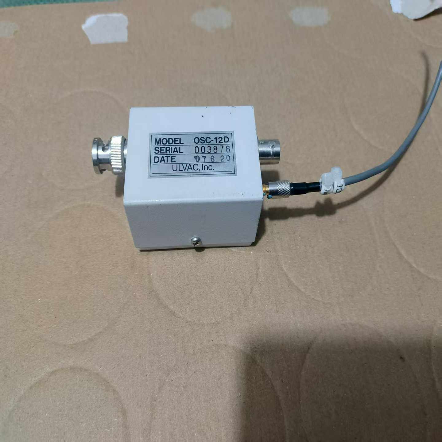 ULVAC爱发科OSC-12D晶振放大器，实物拍摄，成色如图--议价商品