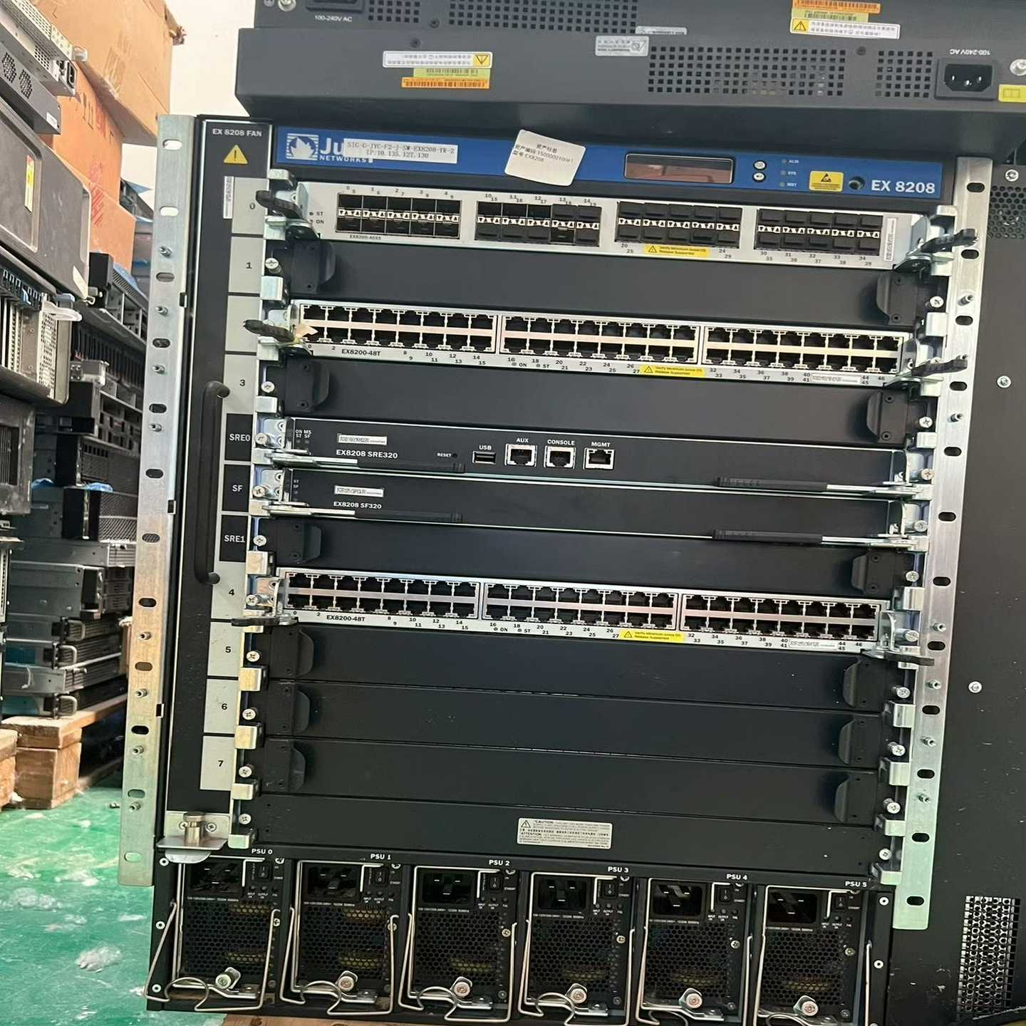 Jumper（詹博）EX8208核心网路由器，EX8200-议价