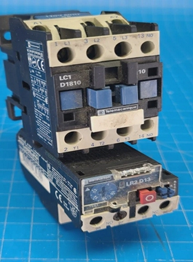 Telemecanique32A600V120V线圈接触器带过载继电器LC1D1810