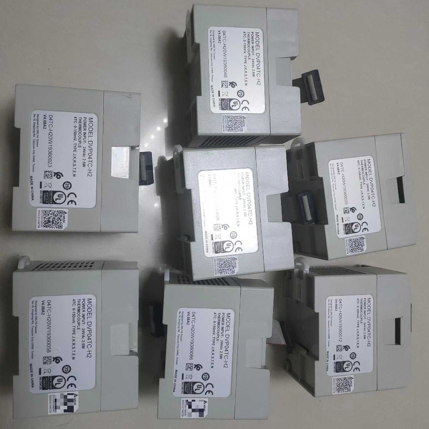 DVP04TC-H2台达模块，实物如图，使用时间不到两个月，-议价