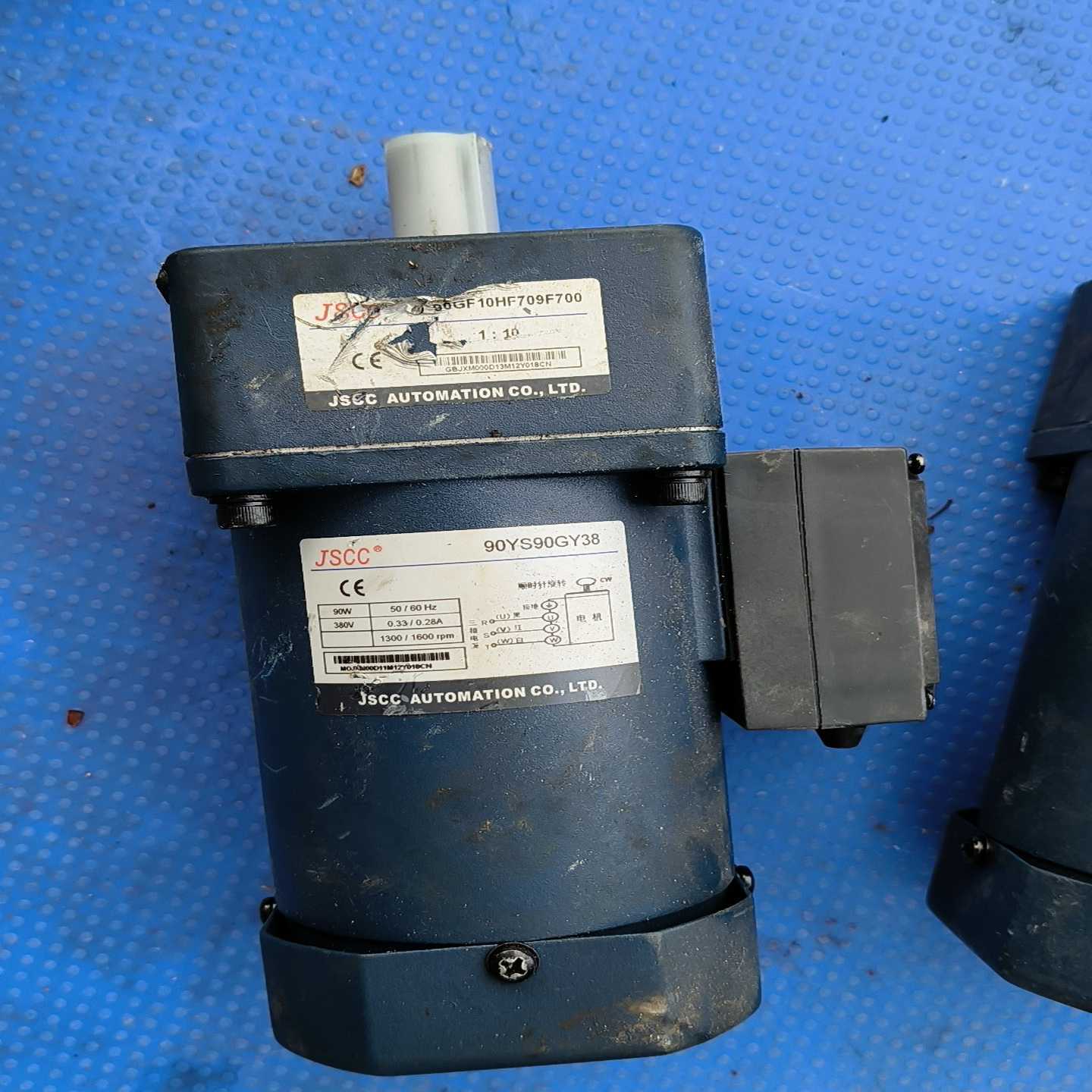 JSCC精研减速电机，型号90YS90GY38，三相220V--议价商品