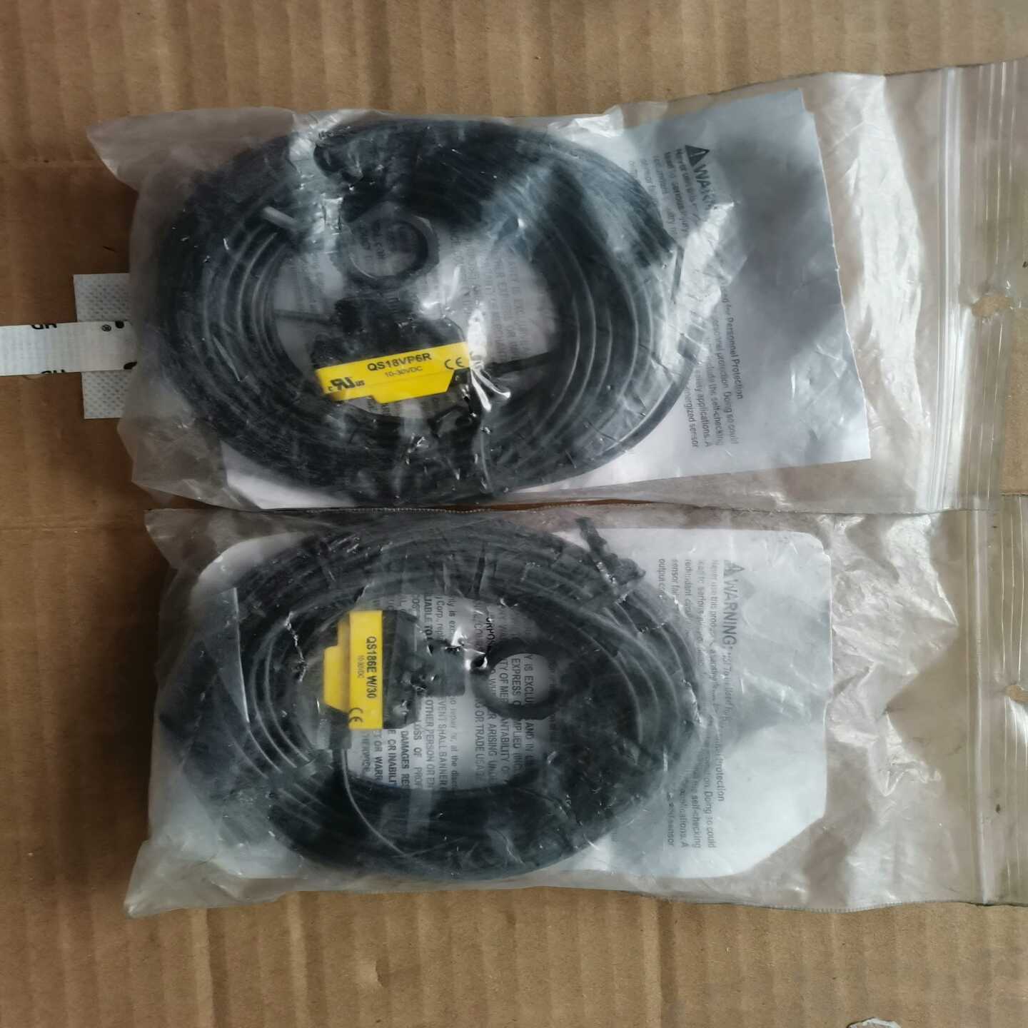 询价全新邦纳QS18VP6R和QS186EW/30传感器，10