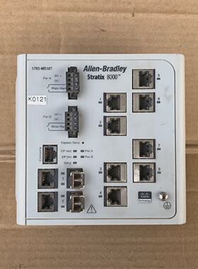 ALLEN BRADLEY 1783MS10T ETHERNET SWITCH STRATIX 8000 PN16204