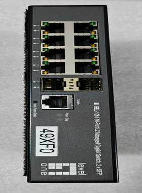 LevelOne交换机GEL-1061，8网口2光口，现询价