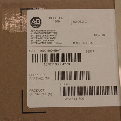 议价1609-500HBAT AB PLC控制器 罗克韦尔处理器 1609500HBAT全新