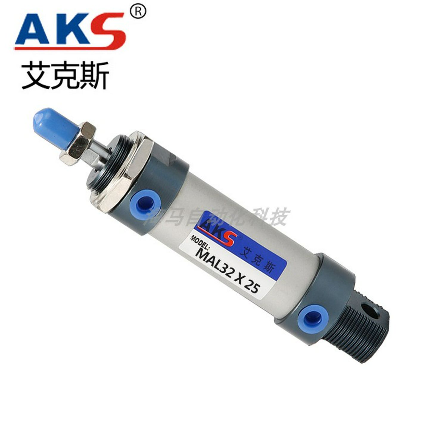 艾克斯迷你气缸MAL32X5X20X25X30X35X40X50X75X100X125X400X500