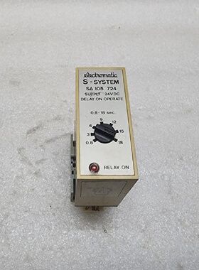 ELECTROMATIC SSYSTEM SA105724 DELAY ON OPERATE 24VDC
