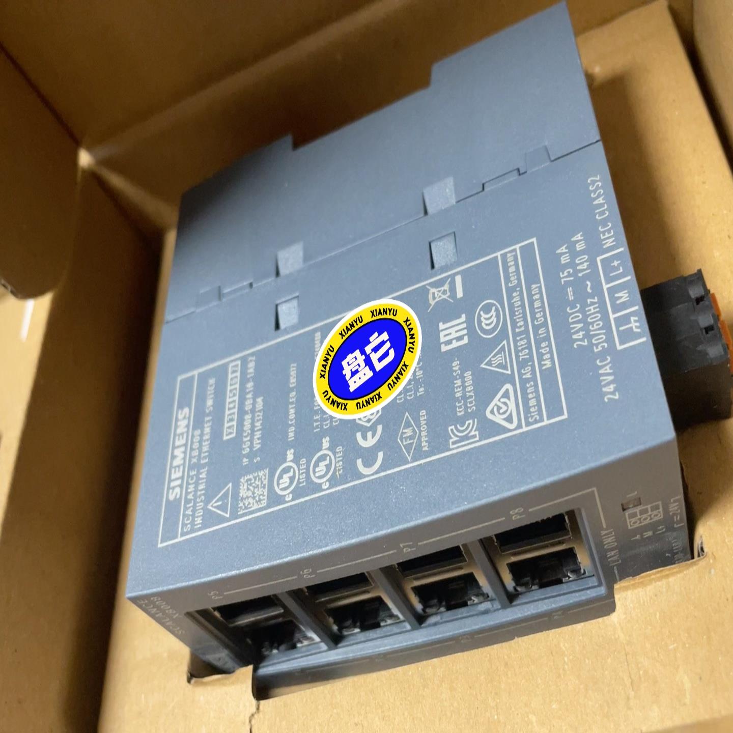 交换机6GK5008-0BA10-1AB2实物如图，询价