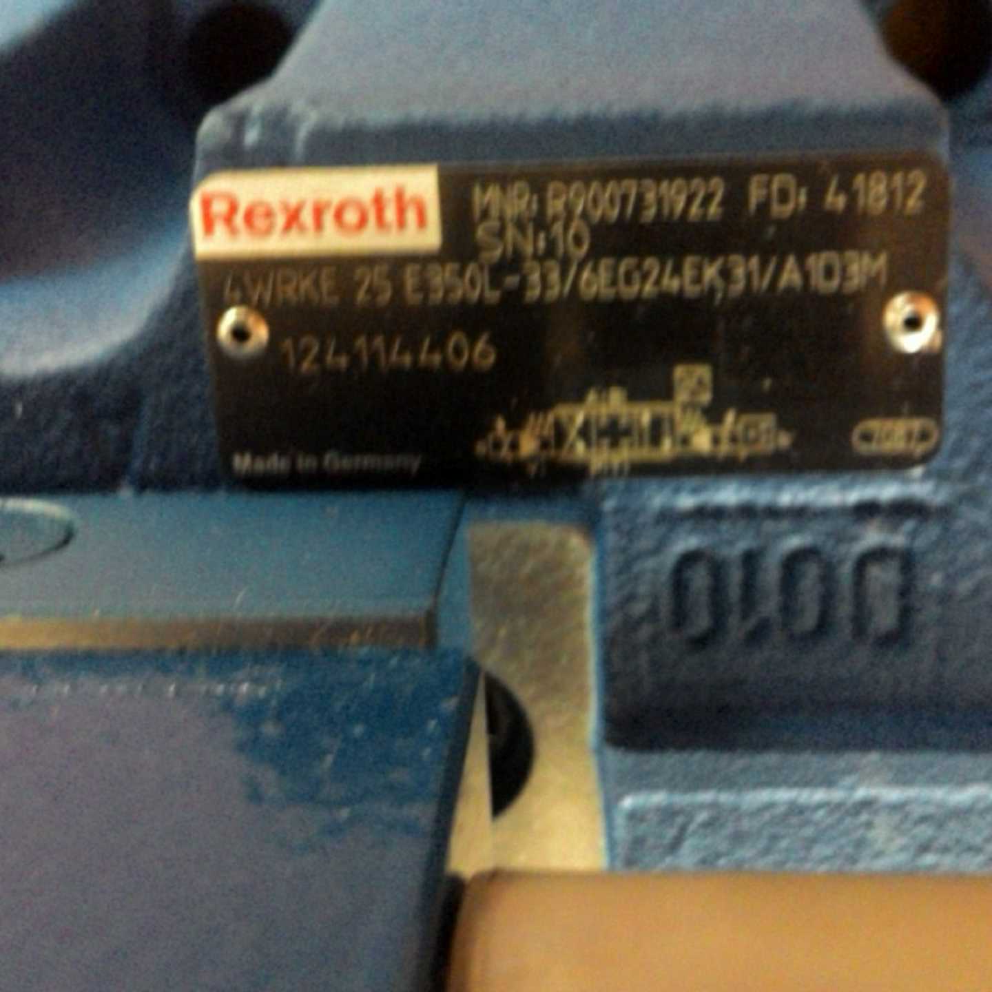 4WRTE16W8-200S-4X/6EG24K31/A1M力士乐REXROTH比H例阀