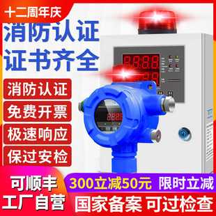 工业防爆可燃气体探测报警器商用油漆天然气液化气有毒气体检测仪