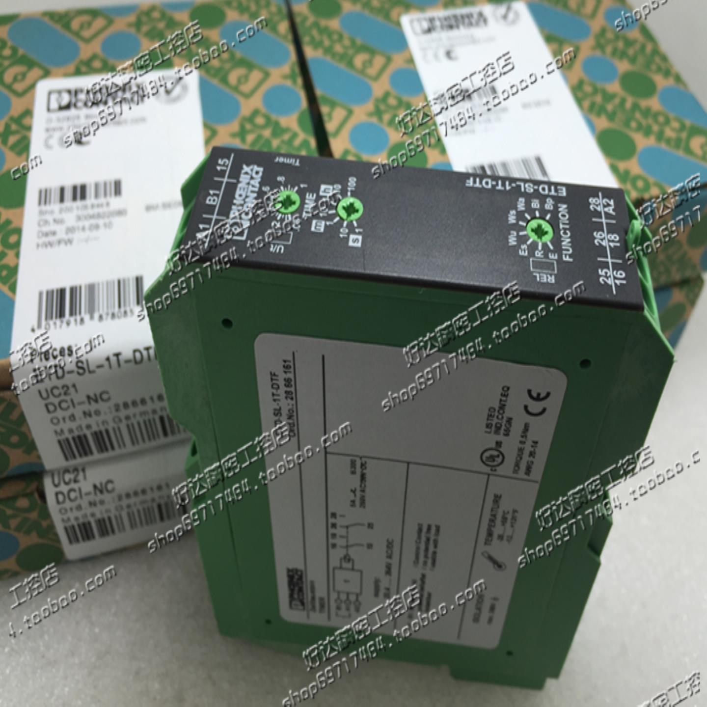 ETD-SL-1T-DTF德国菲尼克斯时间继电器No.2866161现货正品全新