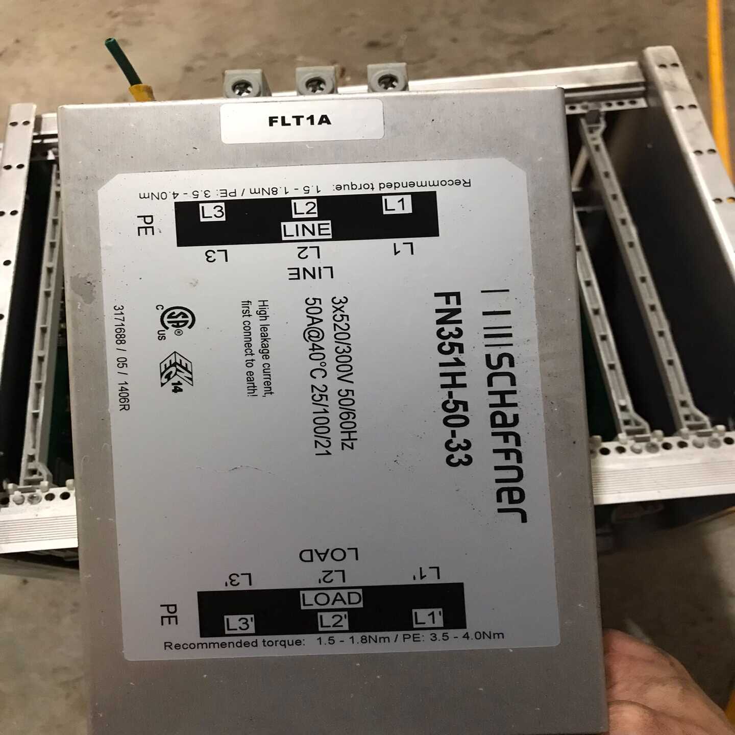 SCHAFFNER滤波器型号FN351H-50-33。询价