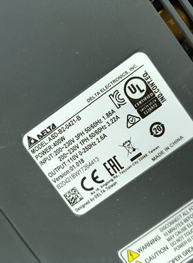 议价Delta B2 400W Servo Motor With Or Without Brakes Has Bea