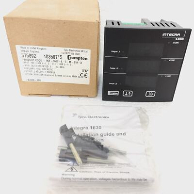 Tyco  Crompton INT1630L5M210A INTEGRA 1630 Digital Measuring