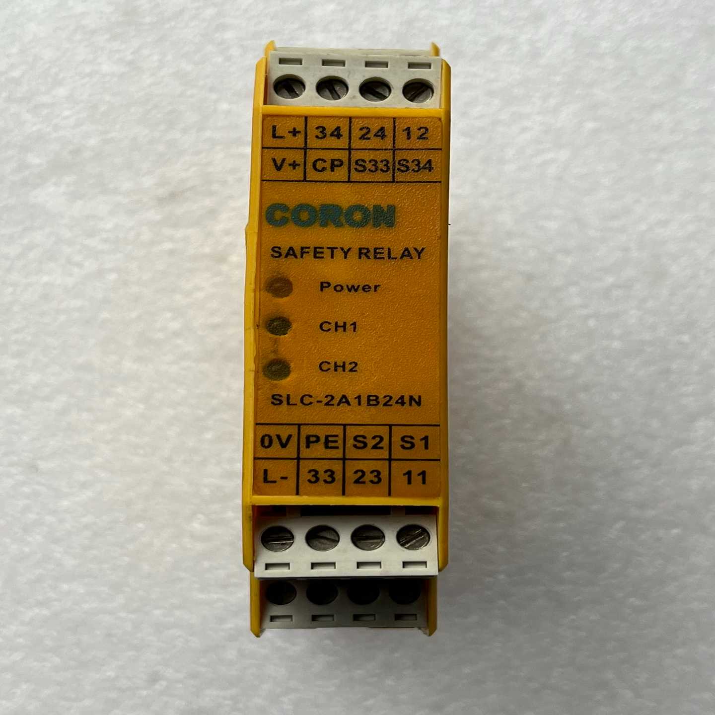 CORON继电器，SLC-2A1B24N，如图所示，原装拆机--议价商品