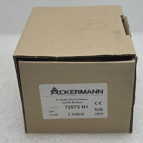 ACKERMANN72573N1保修延长技术支持