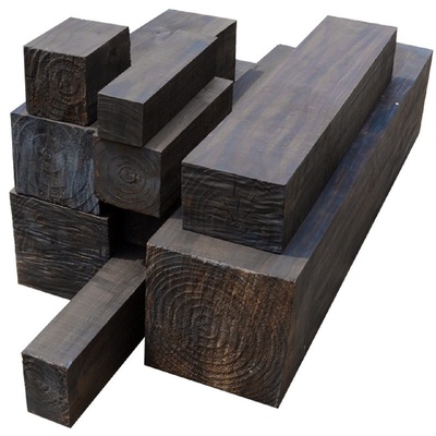 枕木铁路矿用油浸木头轨枕道路枕防腐全新枕木吊车支腿垫木小木