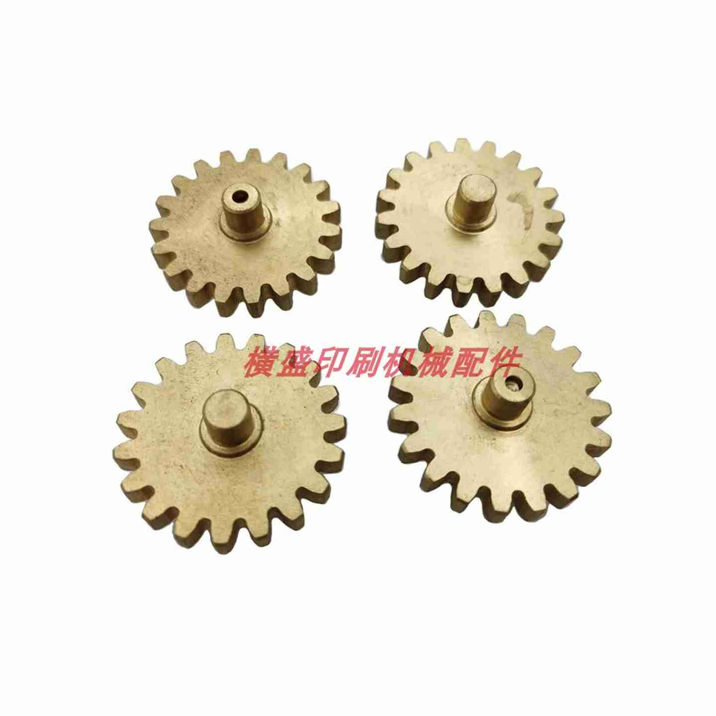 议价-高宝印刷机配件105纸尾风过桥铜齿轮传动齿轮铜齿19齿