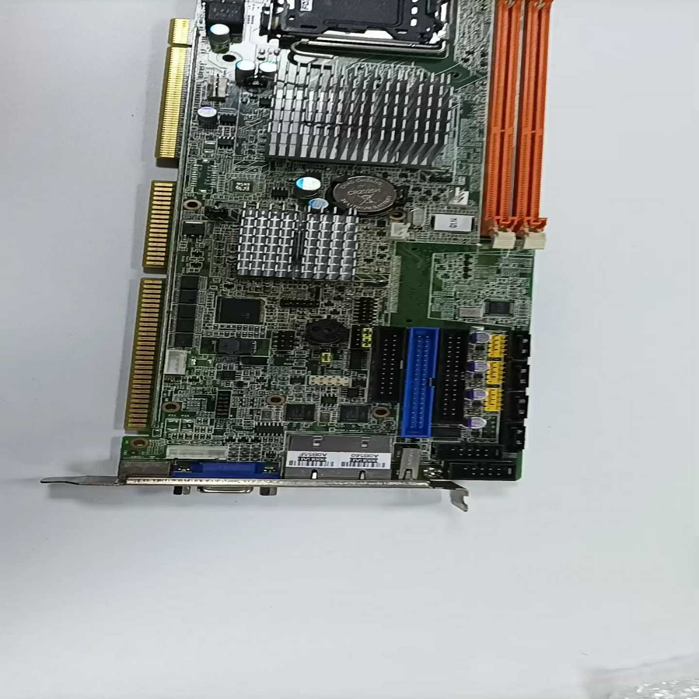 研华PCA-6011G2rev.A1双网口工控主板，19-询价客服