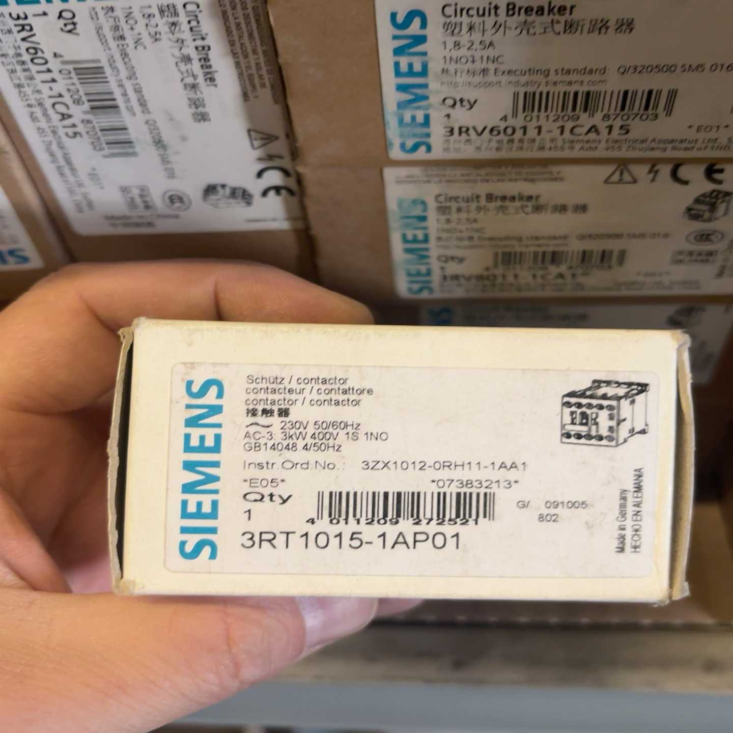 接触器3RT1015-1AP01 14只~询价