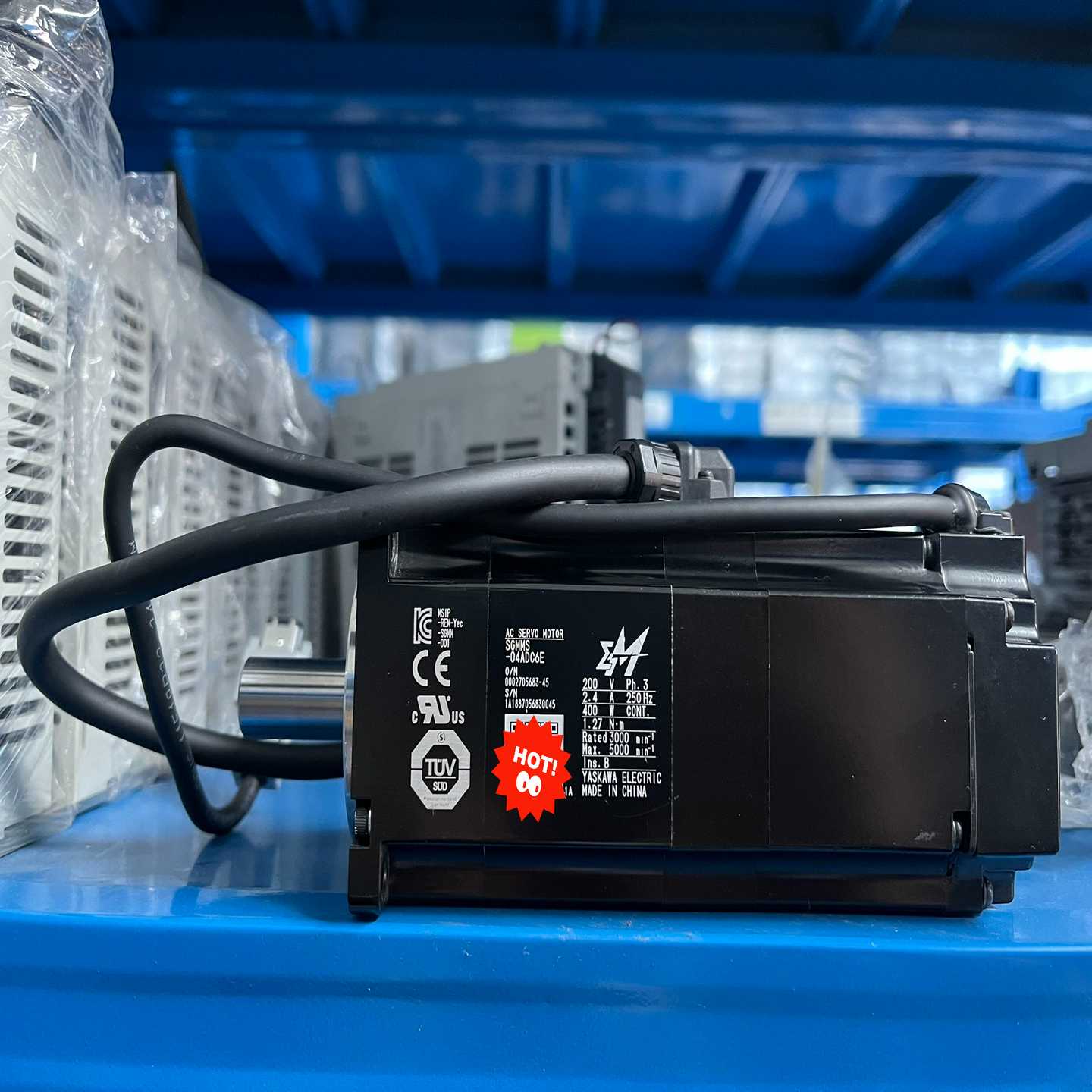 【议价】安川骏马系列SGMMS-04ADC6E400W适用