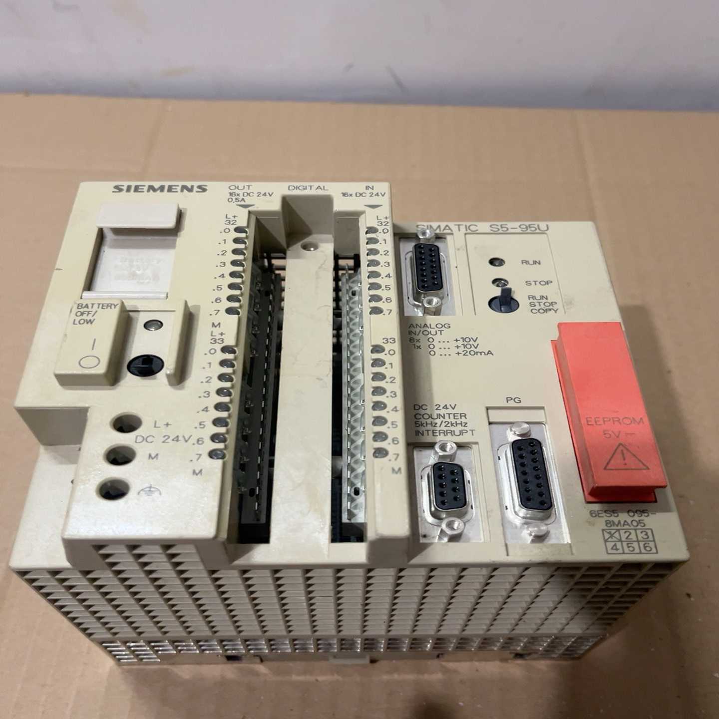 PLC模块S5-95U 6ES5-095-8MA05~询价