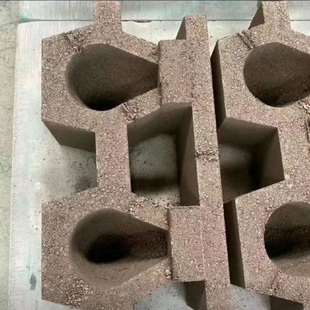 河道景观挡土墙砌块自嵌式挡土块干垒挡墙砌块河道挡土砖挡墙砖