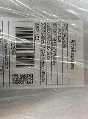 桢正玮顿ACSERVODRIVE出售！型号WA-3024-议价