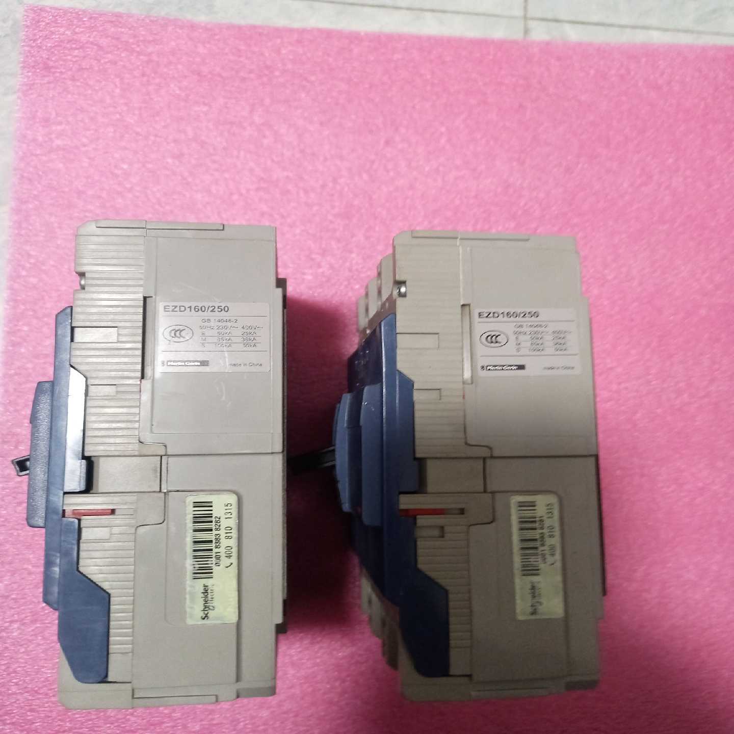 议价施耐德EZD160/250塑壳断路器,200A,二手拆o机九成现货/维修