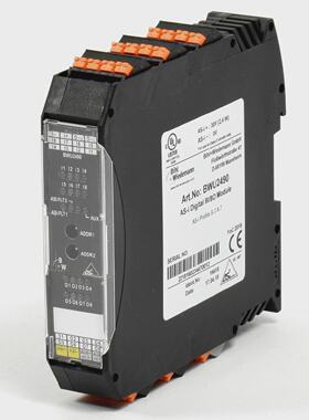 Bihl  Wiedemann ASi Digital 8I8O Module BWU2490